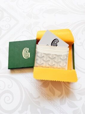 Goyard Saint Sulpice Cardholder White